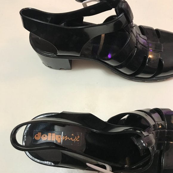 DOLLSKILL Black Jelly Shoes - Picture 4 of 4